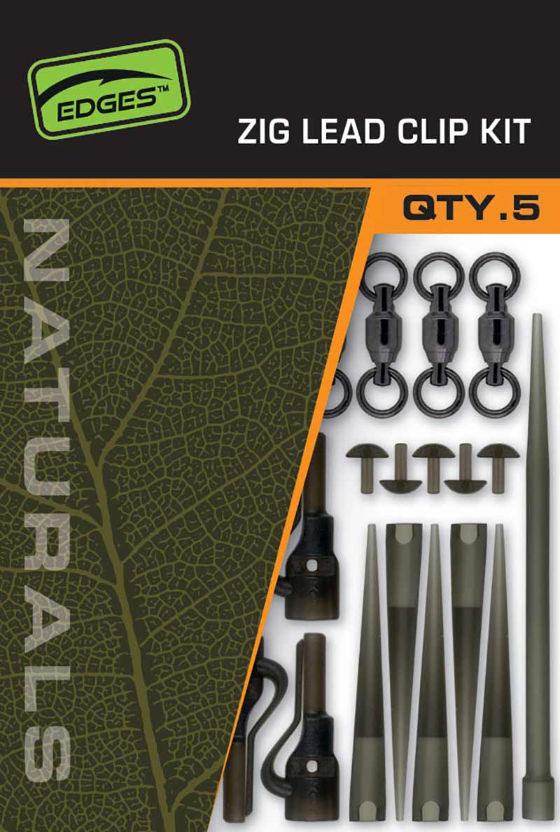 Fox EDGES™ Naturals Zig Lead Clip Kit – Naturals Zig Lead Clip Kit – CAC845