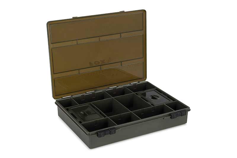 Fox EOS “Loaded” Large Tackle Box – Fox EOS carp tackle box loaded Large – CBX097