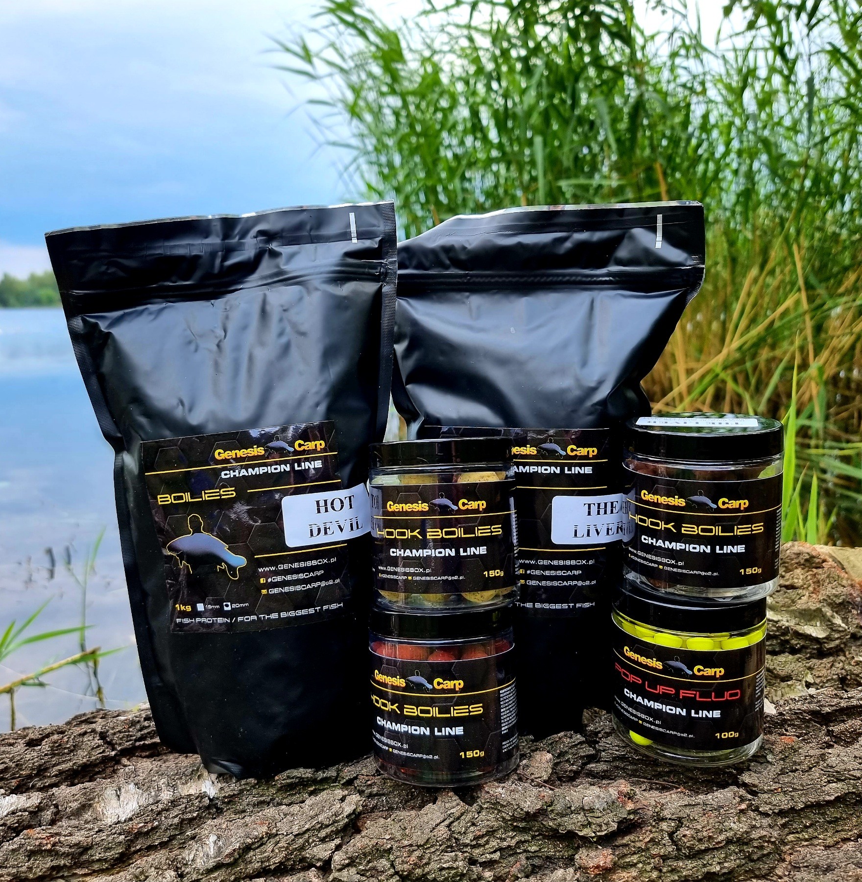 GENESIS CARP CHAMPION LINE THE LIVER 20MM 1KG