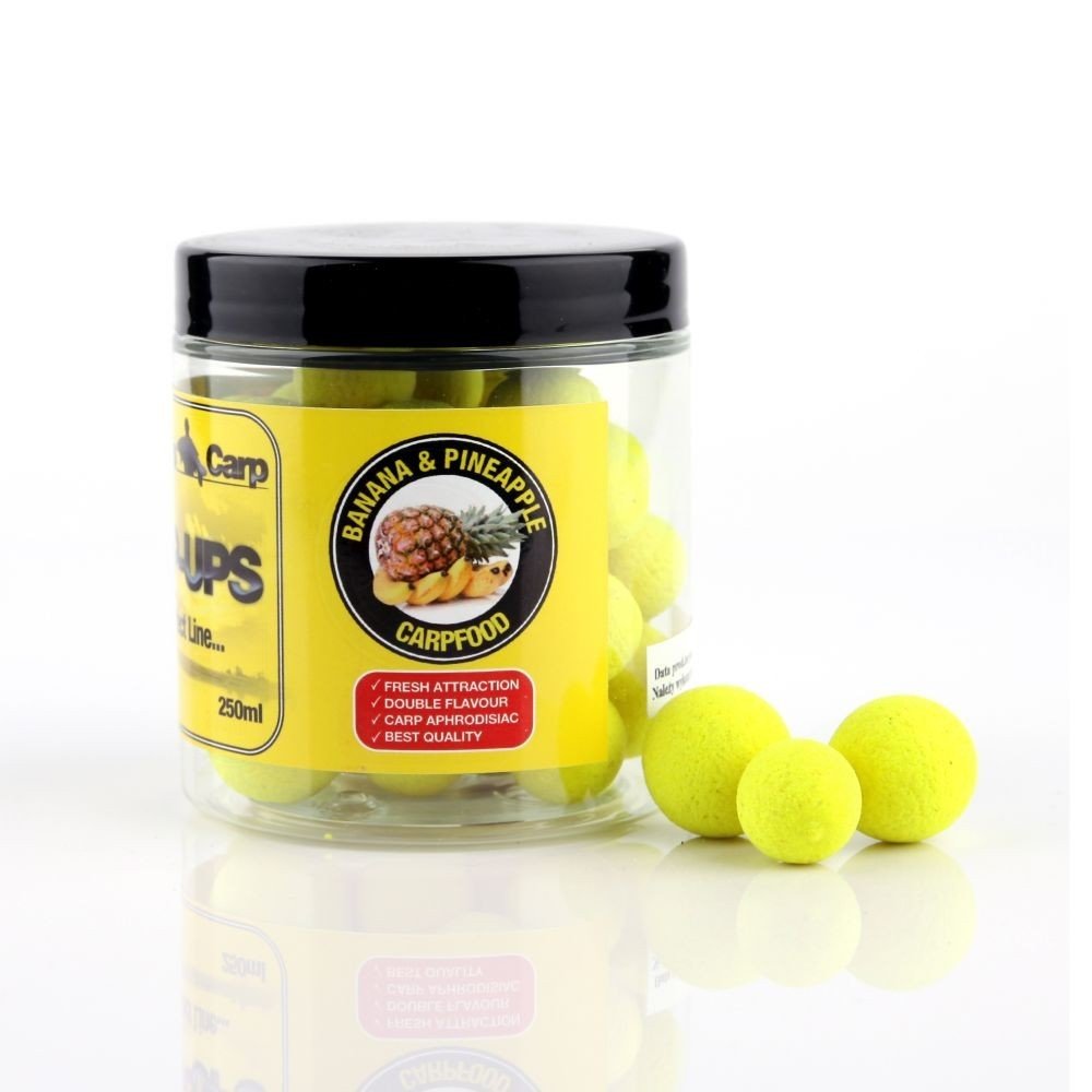 GENESIS CARP FLUO PERFECT POP-UP Banana&Pineapple 12-15mm