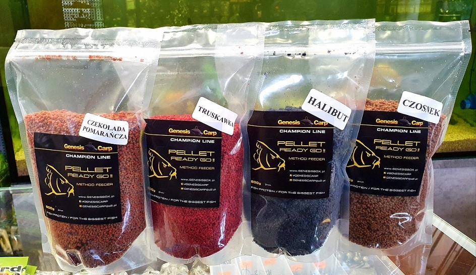 GENESIS CARP PELLET READY 2MM ROBIN RED 800G