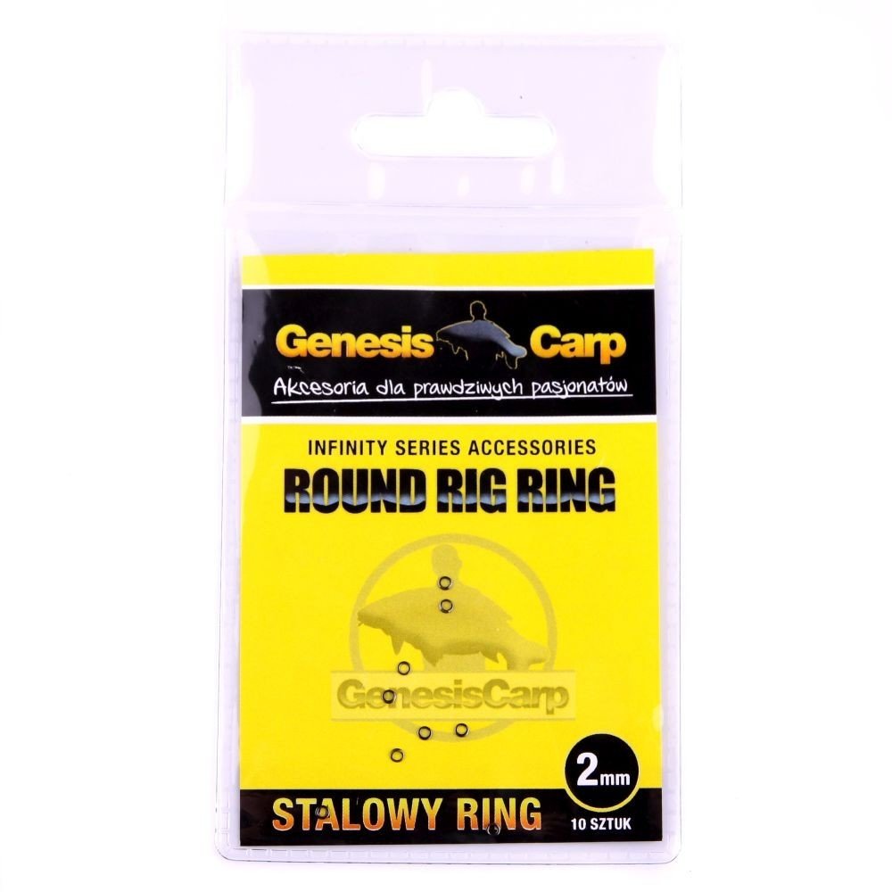 GENESIS CARP Ring stalowy 2mm 10szt.