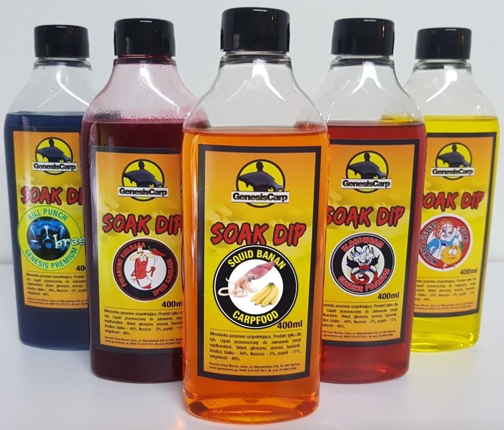 GENESIS CARP SoakDIP Squid Banan 400ml