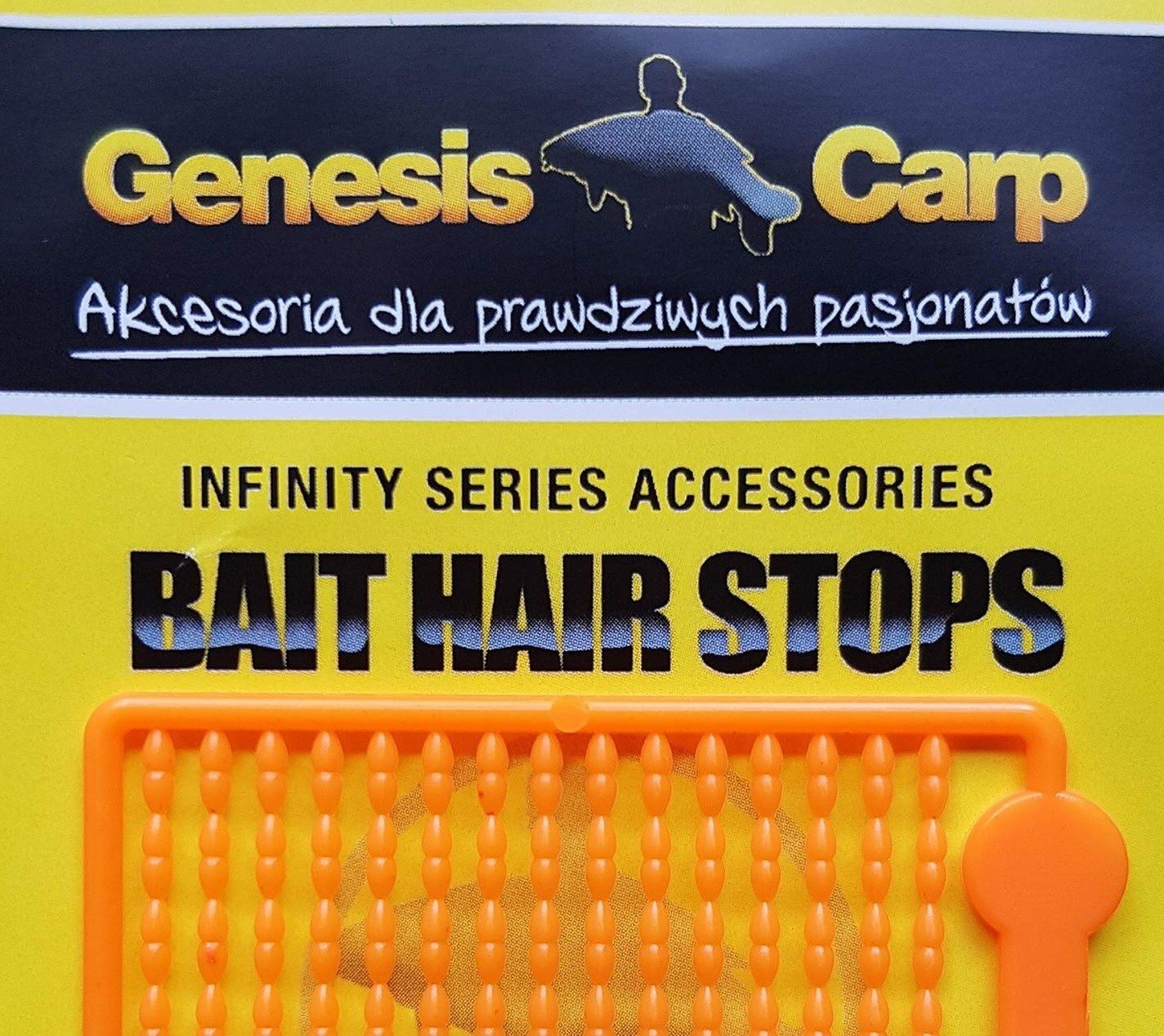 GENESIS CARP Stopery do kulek i pelletu 1szt. ORANGE