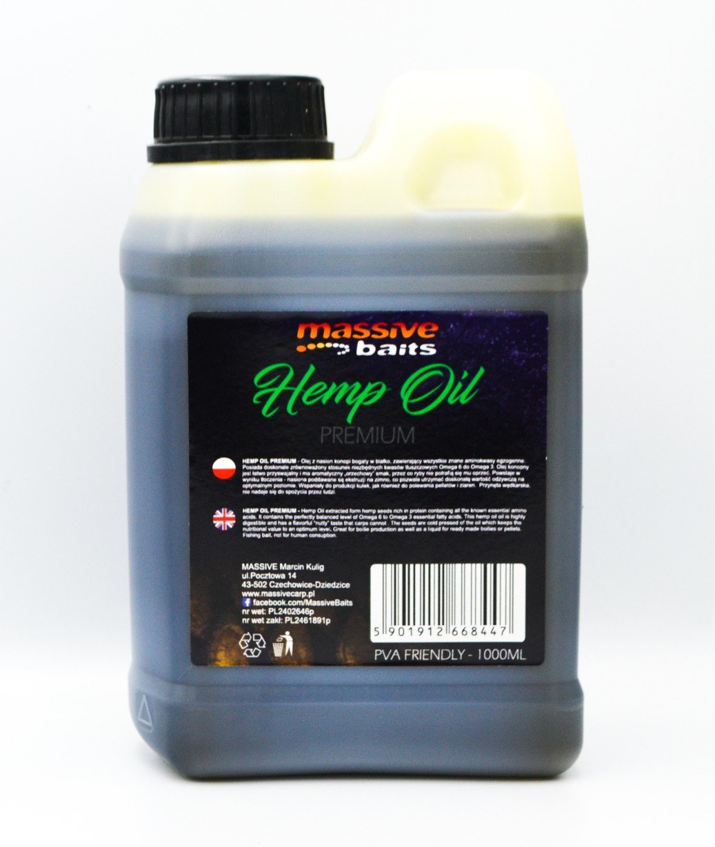 Massive Baits – Hemp Oil Premium 1000ml