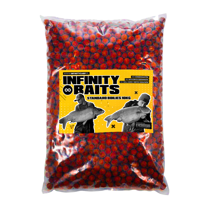 INFINITY BAITS – Strawberry 20mm – 10kg – Standard Boilies