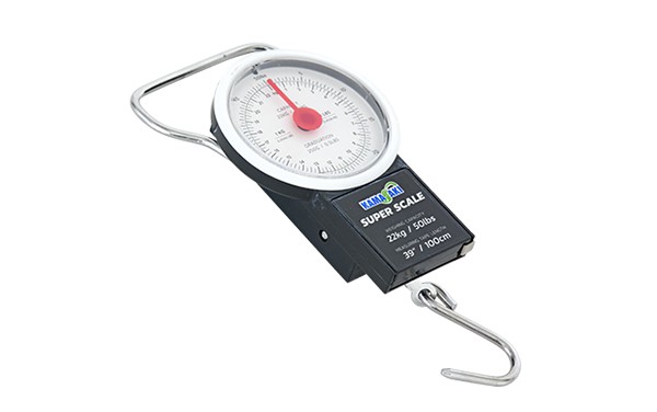 KAMASAKI FISHING SCALE 22KG ROUND WAGA ANALOGOWA WĘDKARSKA