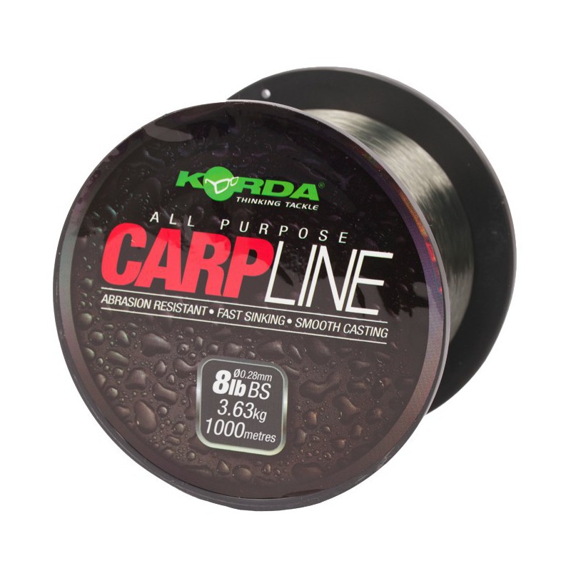 KORDA Carp Line 10lb (0.30mm) 1000m – KCM10