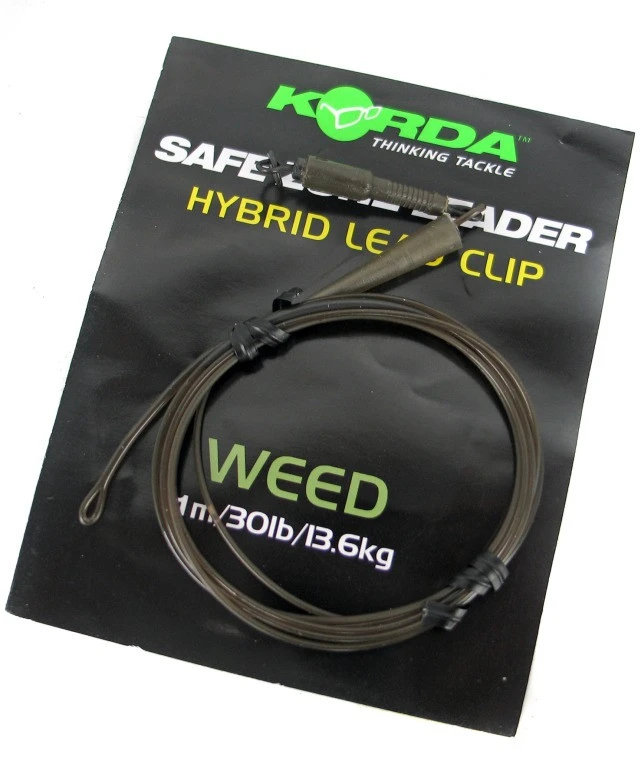 KORDA Dark Matter Leader Hybrid Clip Weedy Green – KSZ35