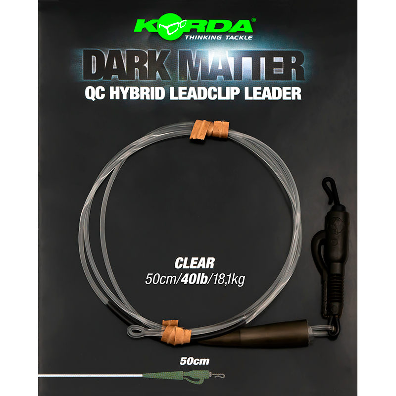 KORDA Dark Matter Leader QC Hybrid Clip Weed – KSZ89