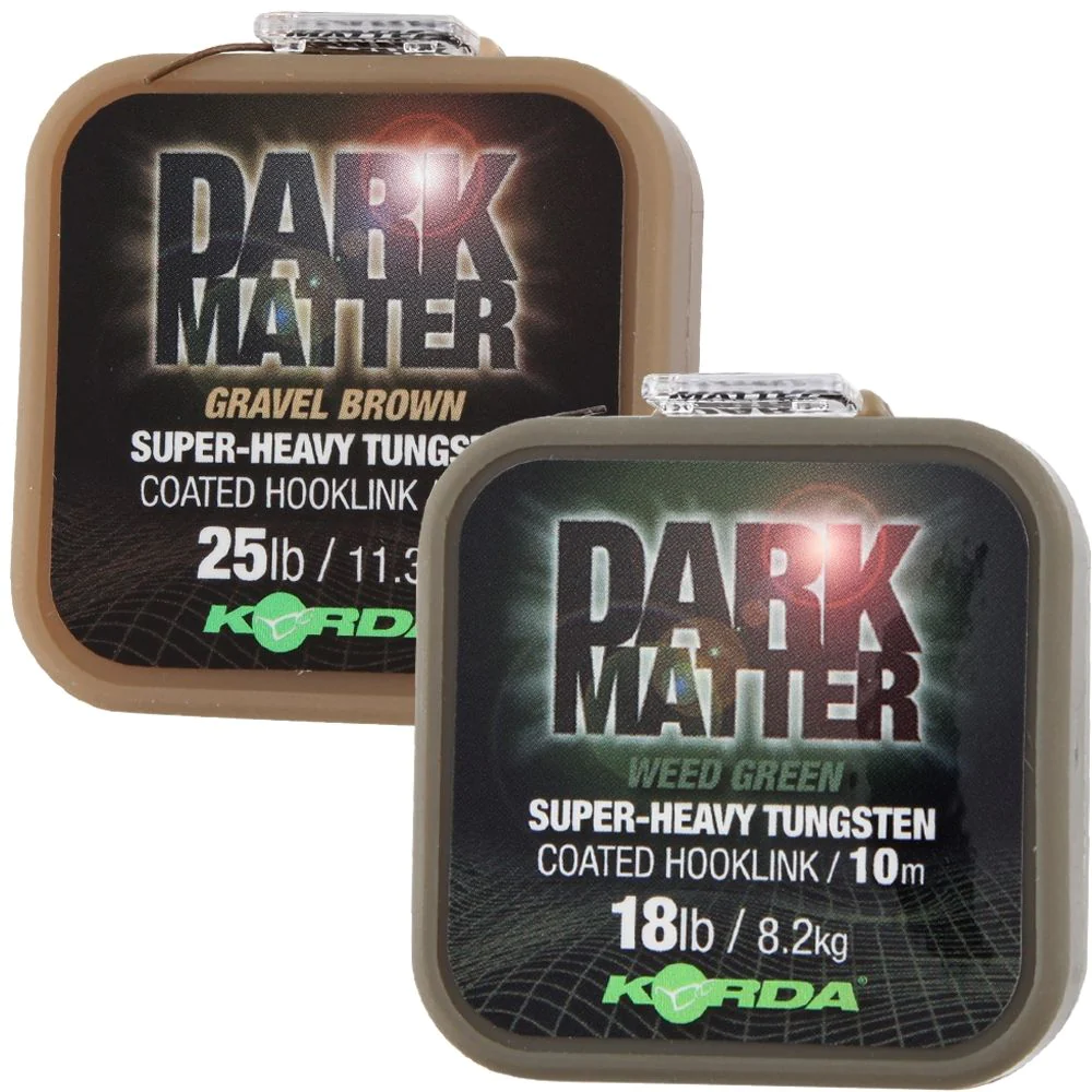 KORDA Dark Matter Tungsten Coated Braid Brown 25lb 10m – KDMCG25