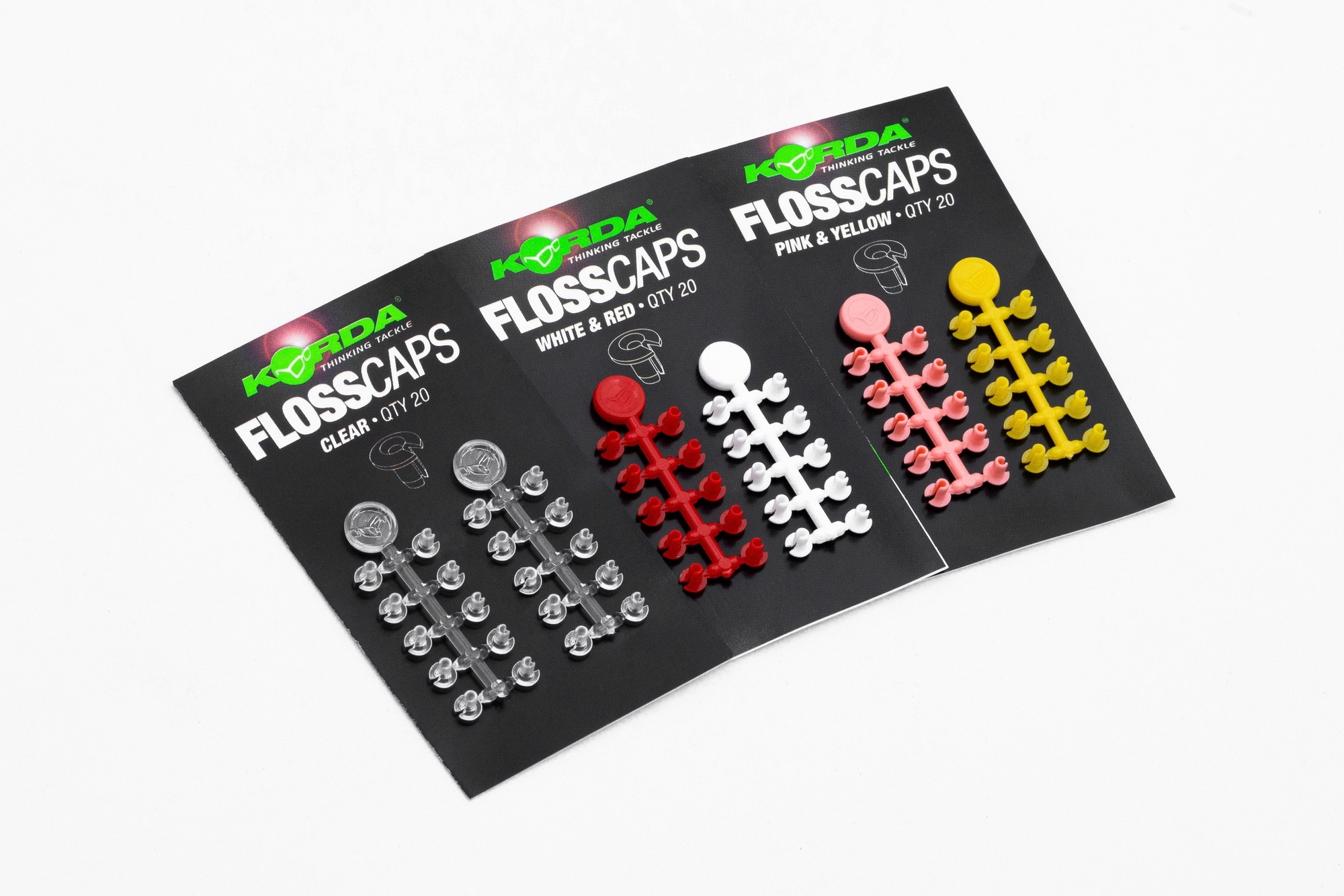 KORDA Floss Caps Clear – KFLC1