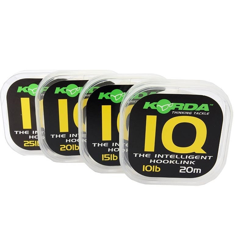 KORDA IQ Fluorocarbon Hooklink 15lb – KIQ15