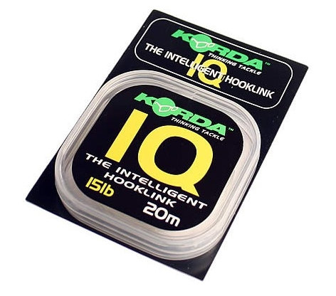 KORDA IQ Fluorocarbon Hooklink 20lb – KIQ20