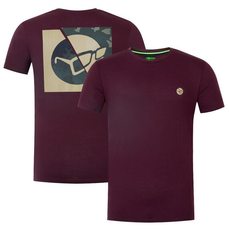 KORDA LE Split Tee Burgundy S – KCL913