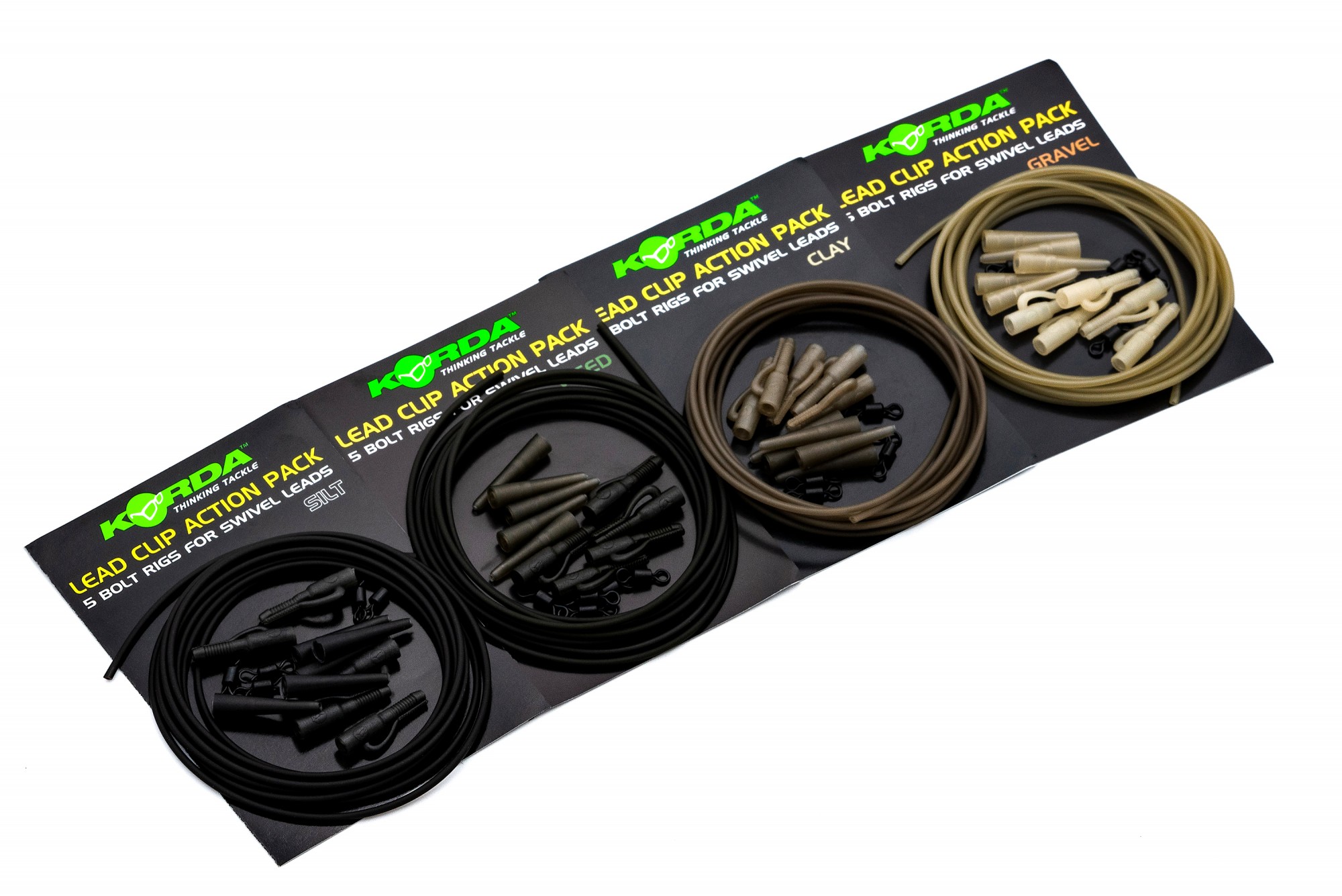 KORDA Lead Clip Action Pack – Clay – KLCAPC