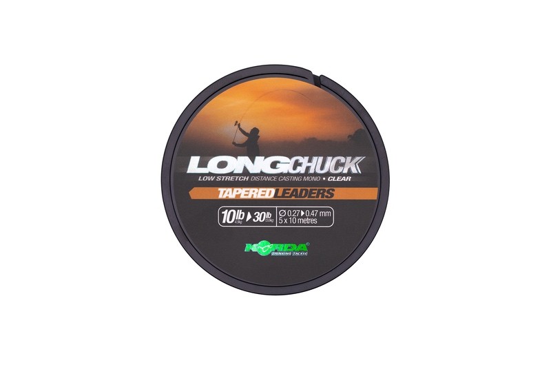 KORDA LongChuck Tapered Leaders 10-30lb/0.27-0.47mm – KDCM05