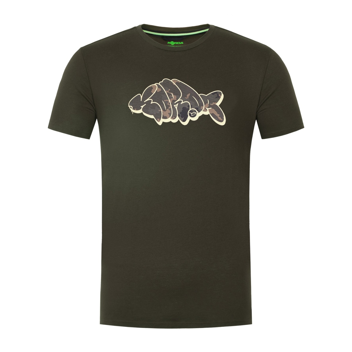 KORDA Outline Tee | Dark Olive S – KCL737