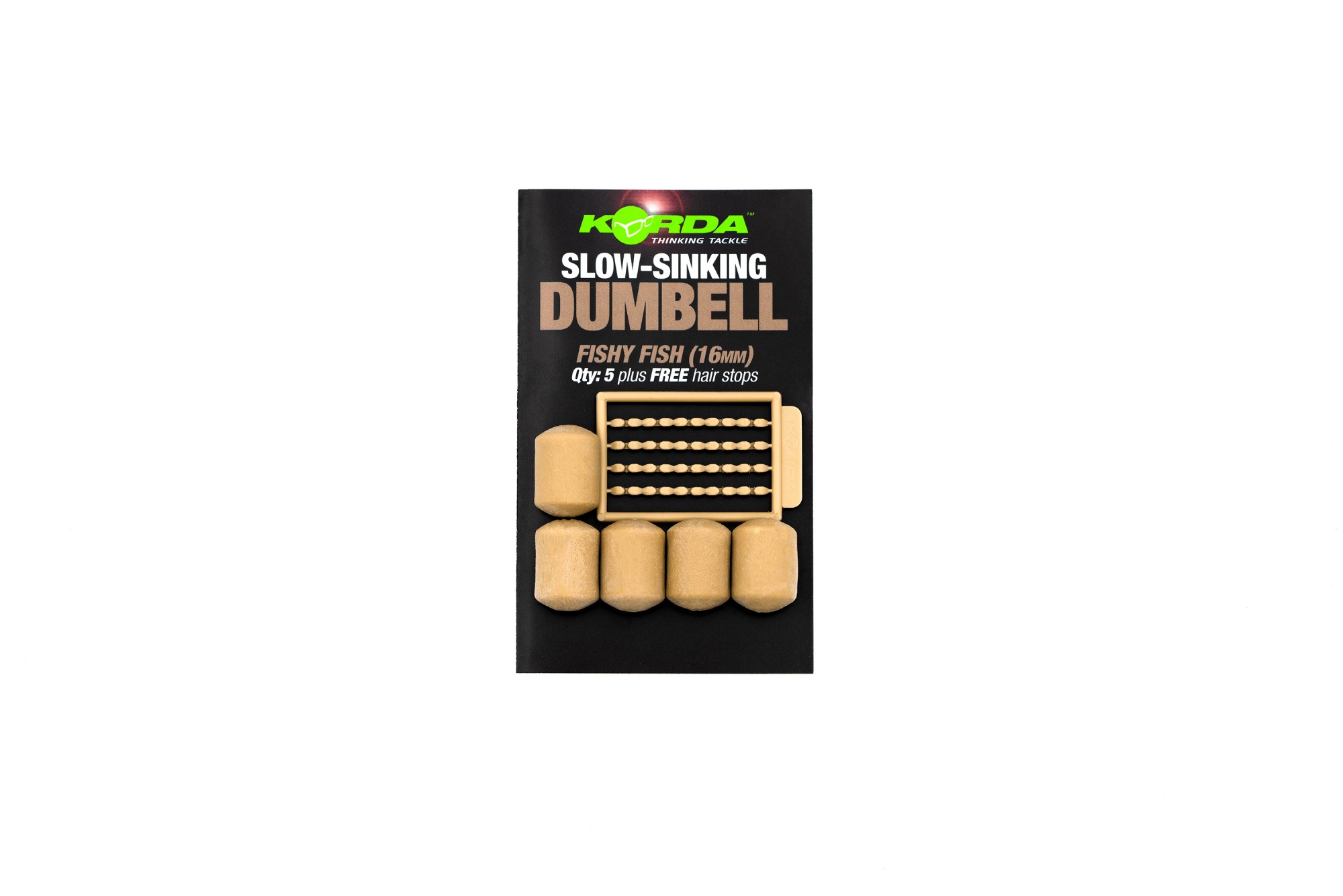 KORDA Slow Sinking Dumbell Fishy Fish (8mm) – 10 pcs – KPB05