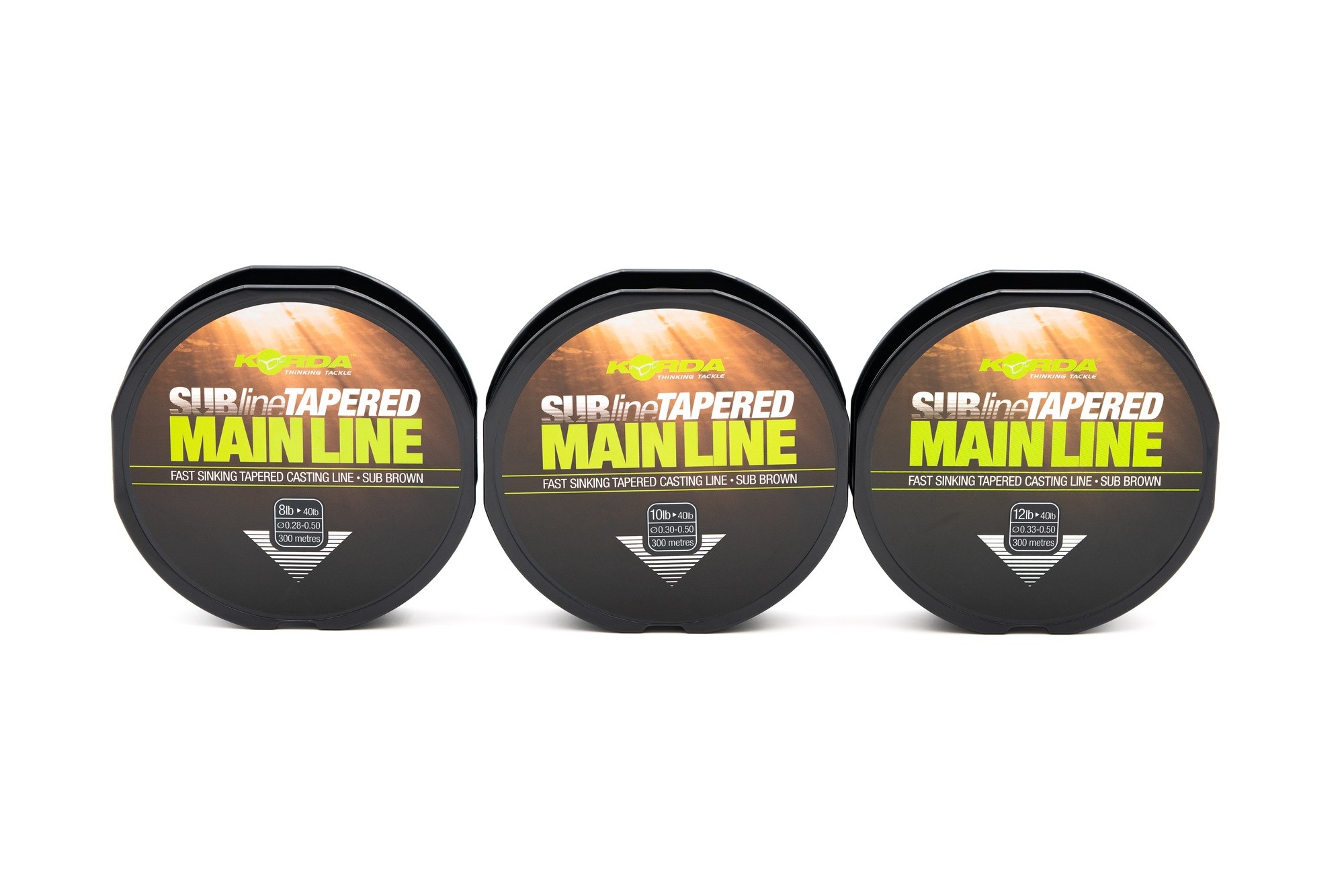 KORDA Subline Tapered Mainline (0.28-0.50mm / Brown) – KTM28