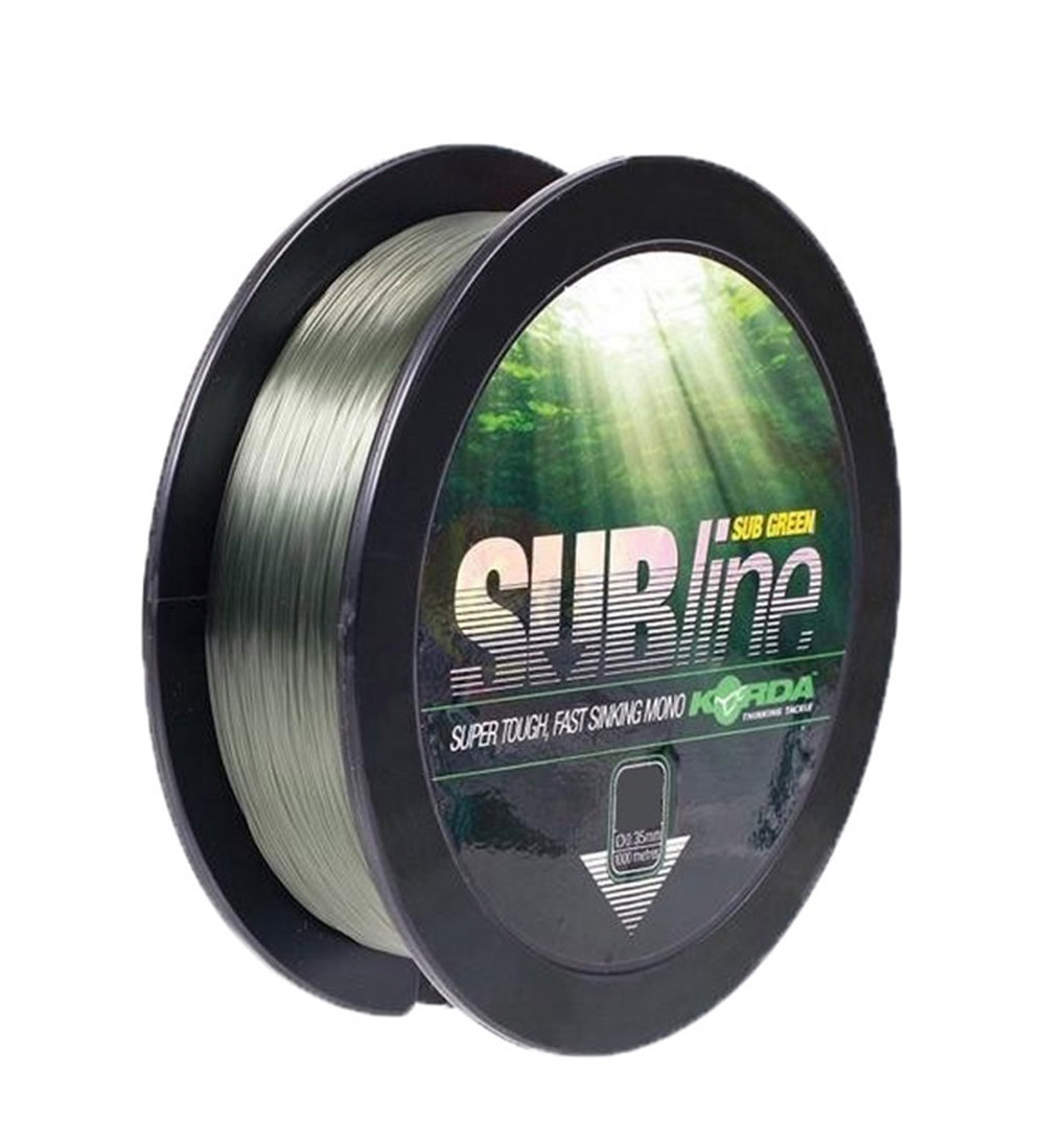 KORDA Subline Ultra Tough 1000m – Green 10lb – SUB10G