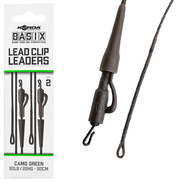 KORDA Basix Lead Clip Leaders – KBX020