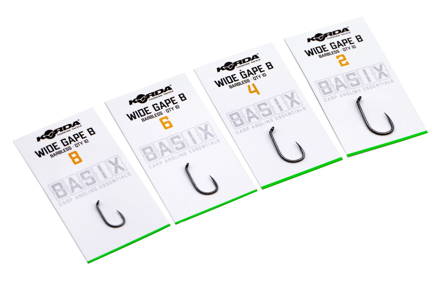 KORDA Basix Wide Gape Barbless 2 – KBX027