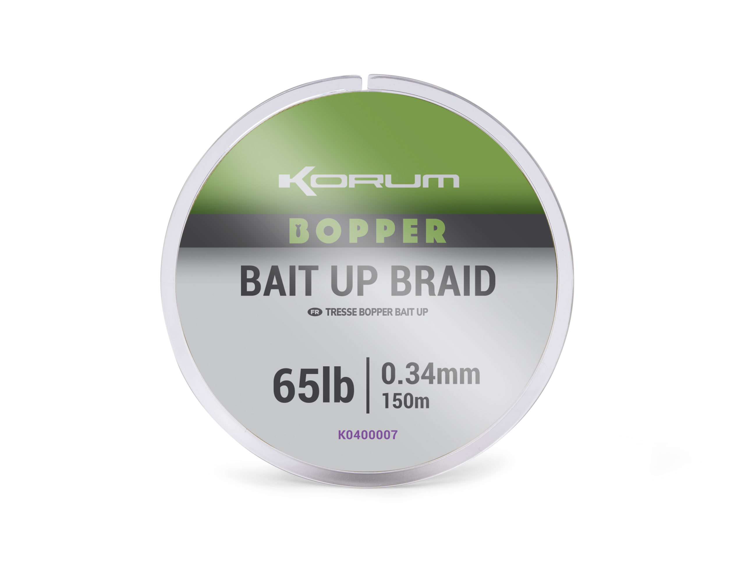 Korum Bopper Bait Up Braid – 65Lb – K0400007