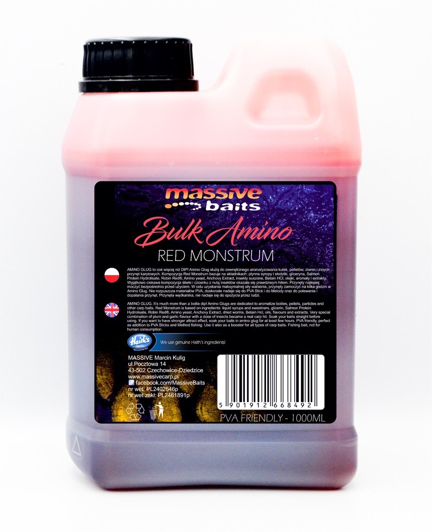 Massive Baits – AMINO Red Monstrum – Liquid