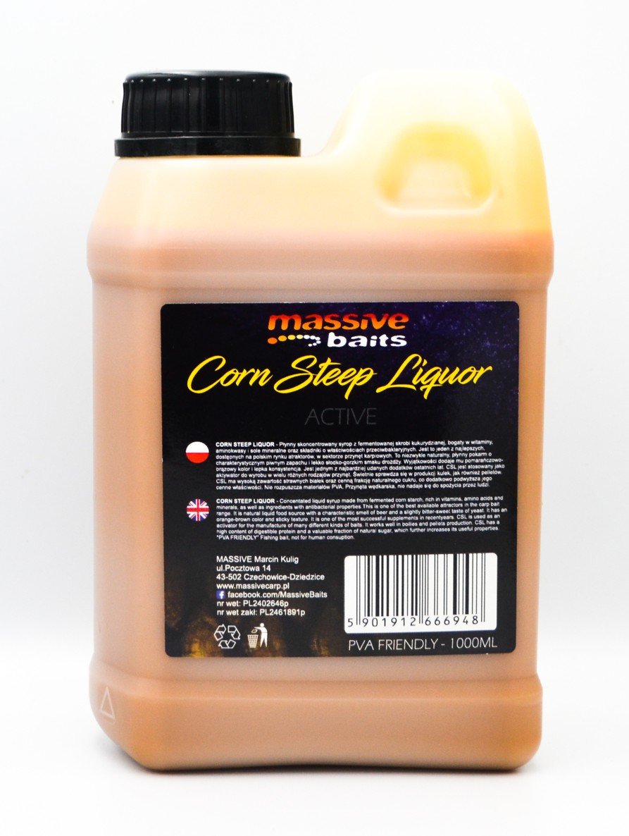 Massive Baits – Corn Steep Liquor ACTIV – Liquid