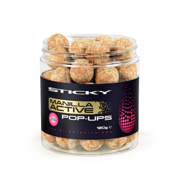 Sticky Baits Kulki pop-up Manilla ACTIVE 16mm