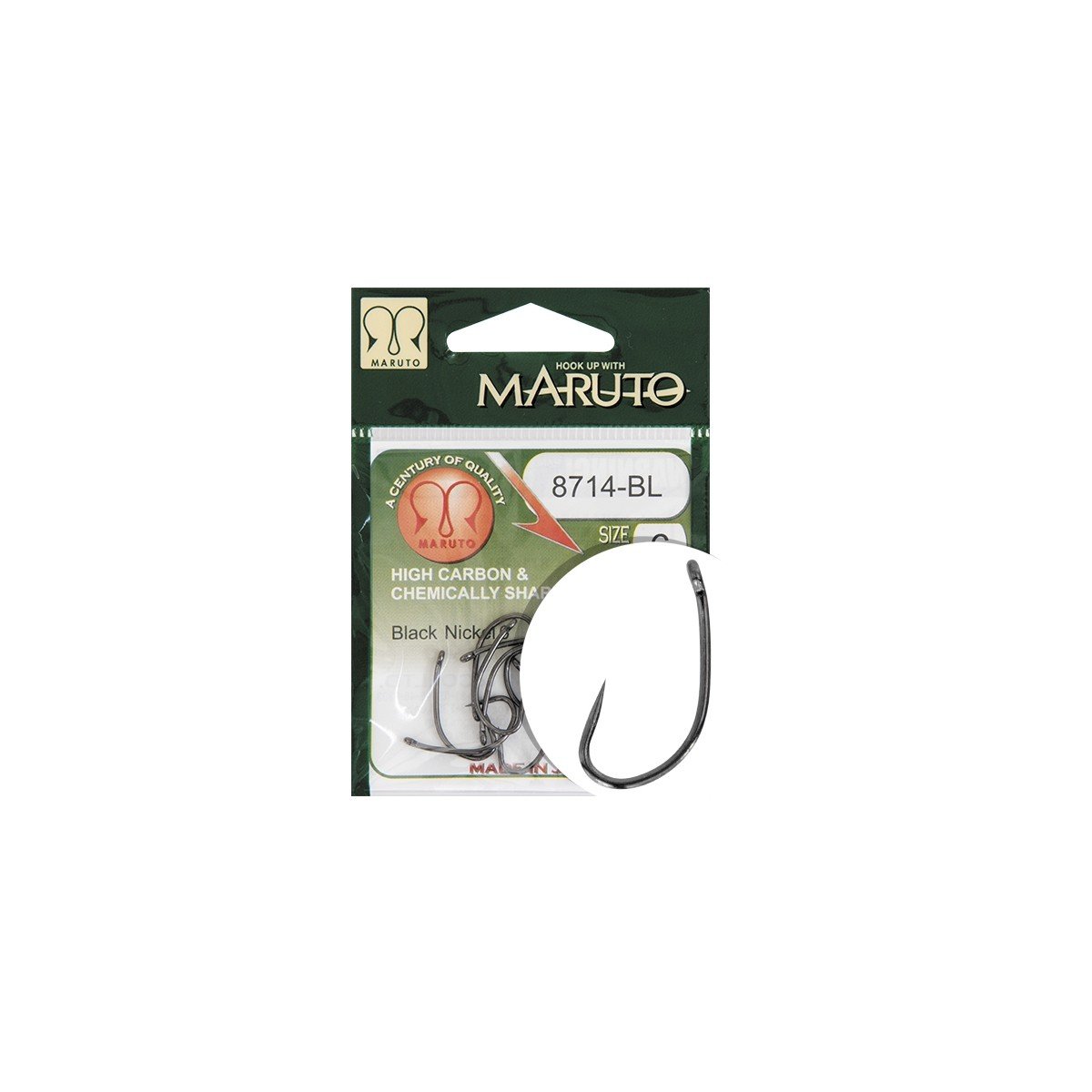 MARUTO  8714BL CARP HOOKS nr 10