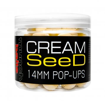 Munch Baits Cream Seed Pop Up 18mm