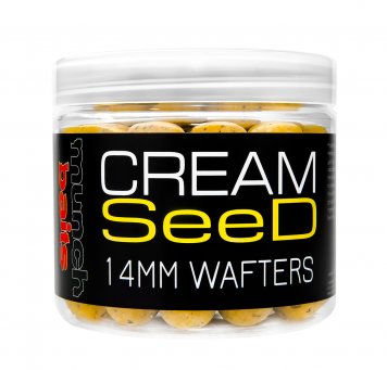 Munch Baits Cream Seed Wafters 18mm