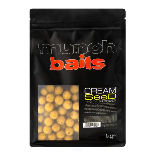 Munch Baits Kulki Znaętowe Cream Seed 5kg 14mm