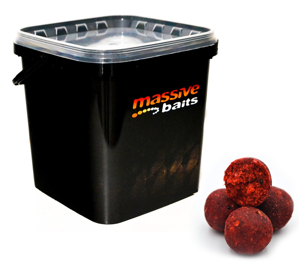 Massive Baits – Strawberry Bergamotta 24mm  – 3kg