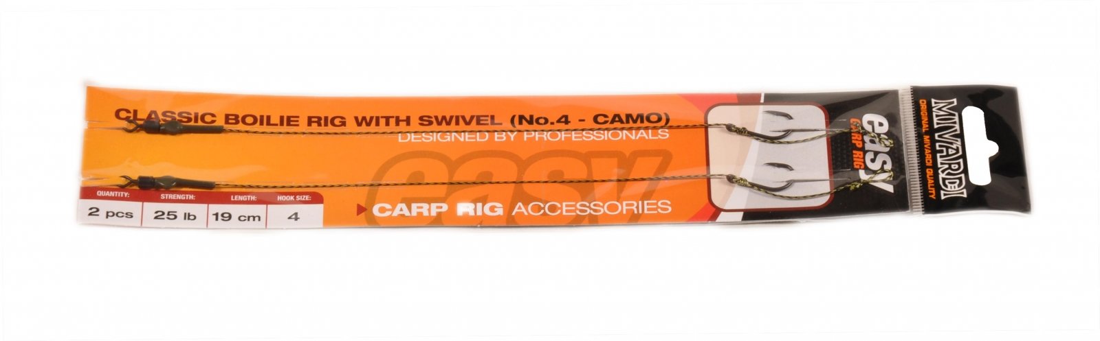 Mivardi – Classic boilie rig Easy with swiwel vel. 1 camo