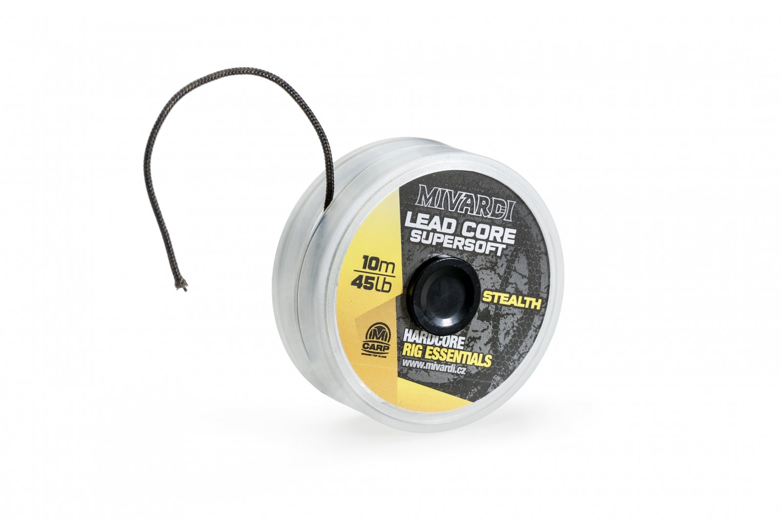 Mivardi – HOOKLINK Lead core SuperSoft – Stealth  10m/45lb