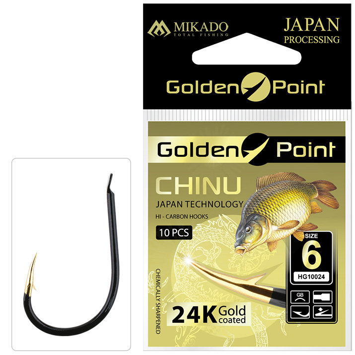 Mikado – HACZYK – GOLDEN POINT – CHINU nr 10 GB – op.10szt.