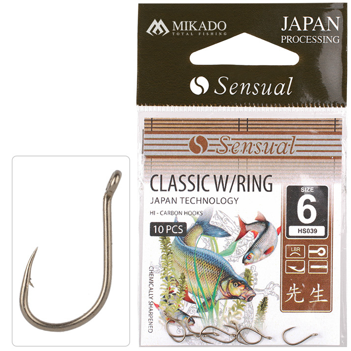 Mikado – HACZYK SENSUAL – CLASSIC W/RING nr 10 LBR – op.10szt.