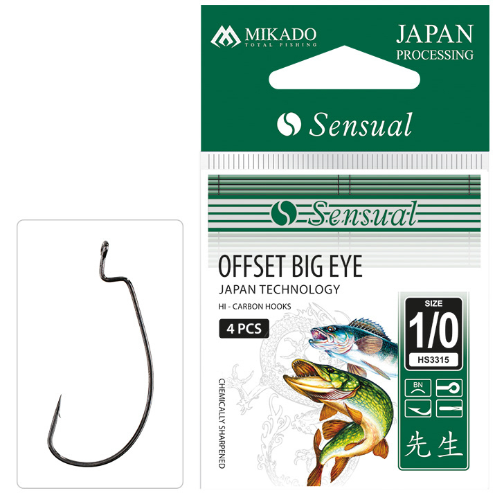 Mikado – HACZYK – SENSUAL – OFFSET BIG EYE nr 1 BN – op.5szt.