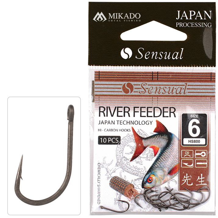 Mikado – HACZYK – SENSUAL – RIVER FEEDER nr 10 DB – op.10szt.