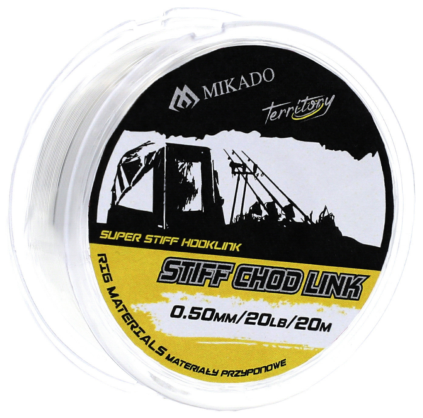 Mikado – LINKA PRZYPONOWA – STIFF CHOD LINK 15lbs/0.40mm – op.1szt.