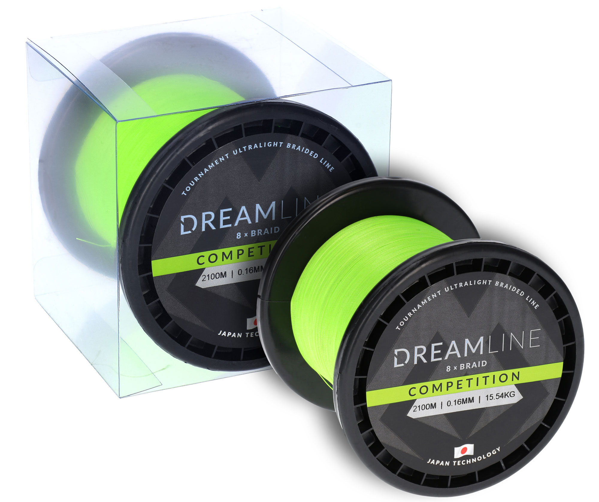 Mikado – PLECIONKA – DREAMLINE COMPETITION – 0.08mm/6.91kg/2100m – FLUO ZIELONA – op.1szp.