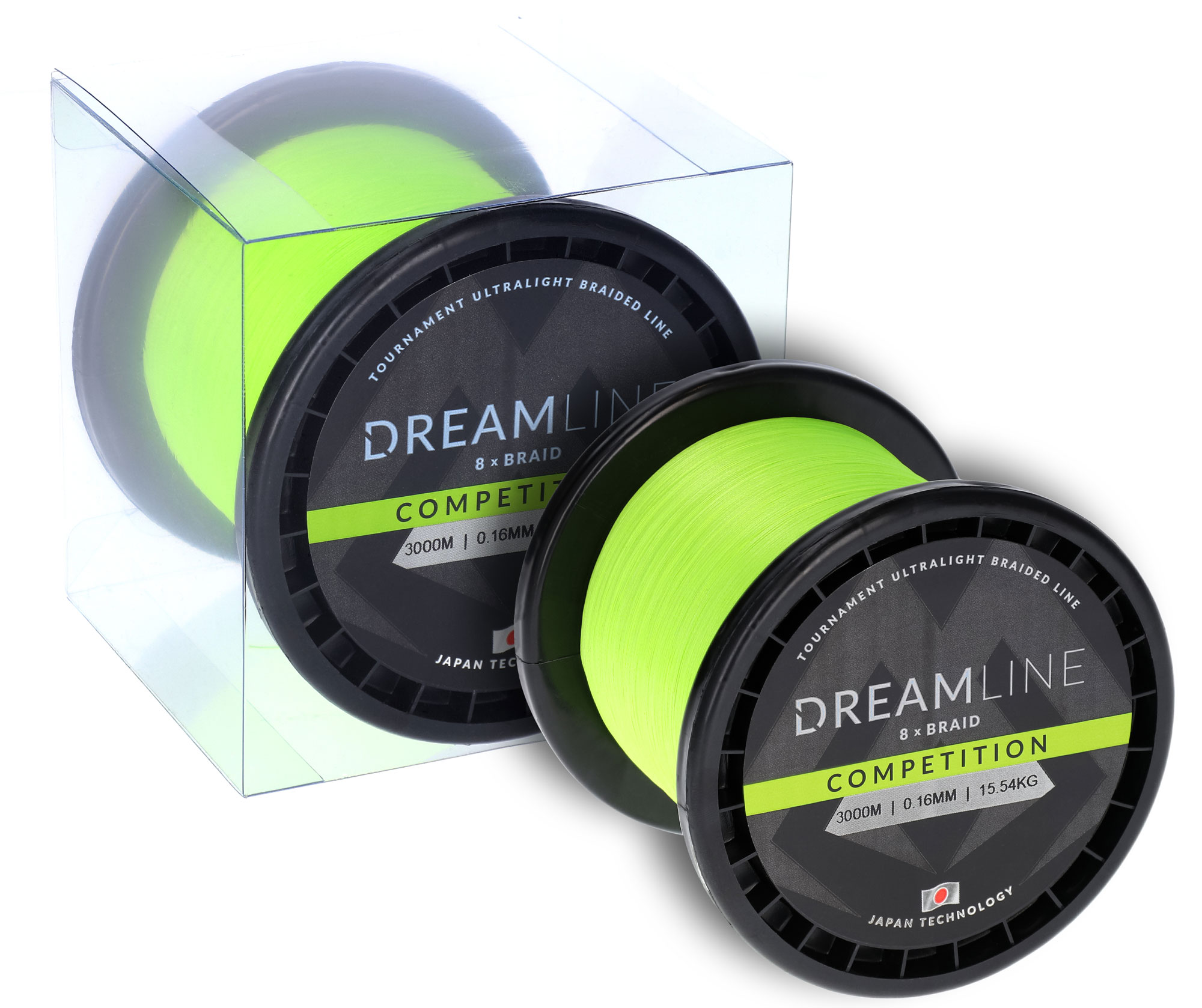 Mikado – PLECIONKA – DREAMLINE COMPETITION – 0.08mm/6.91kg/3000m – FLUO ZIELONA – op.1szp.