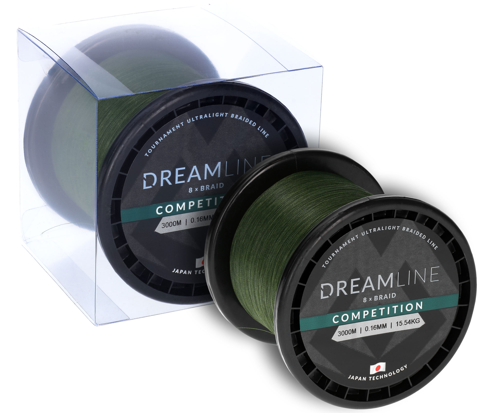 Mikado – PLECIONKA – DREAMLINE COMPETITION – 0.08mm/6.91kg/3000m – ZIELONA – op.1szp.