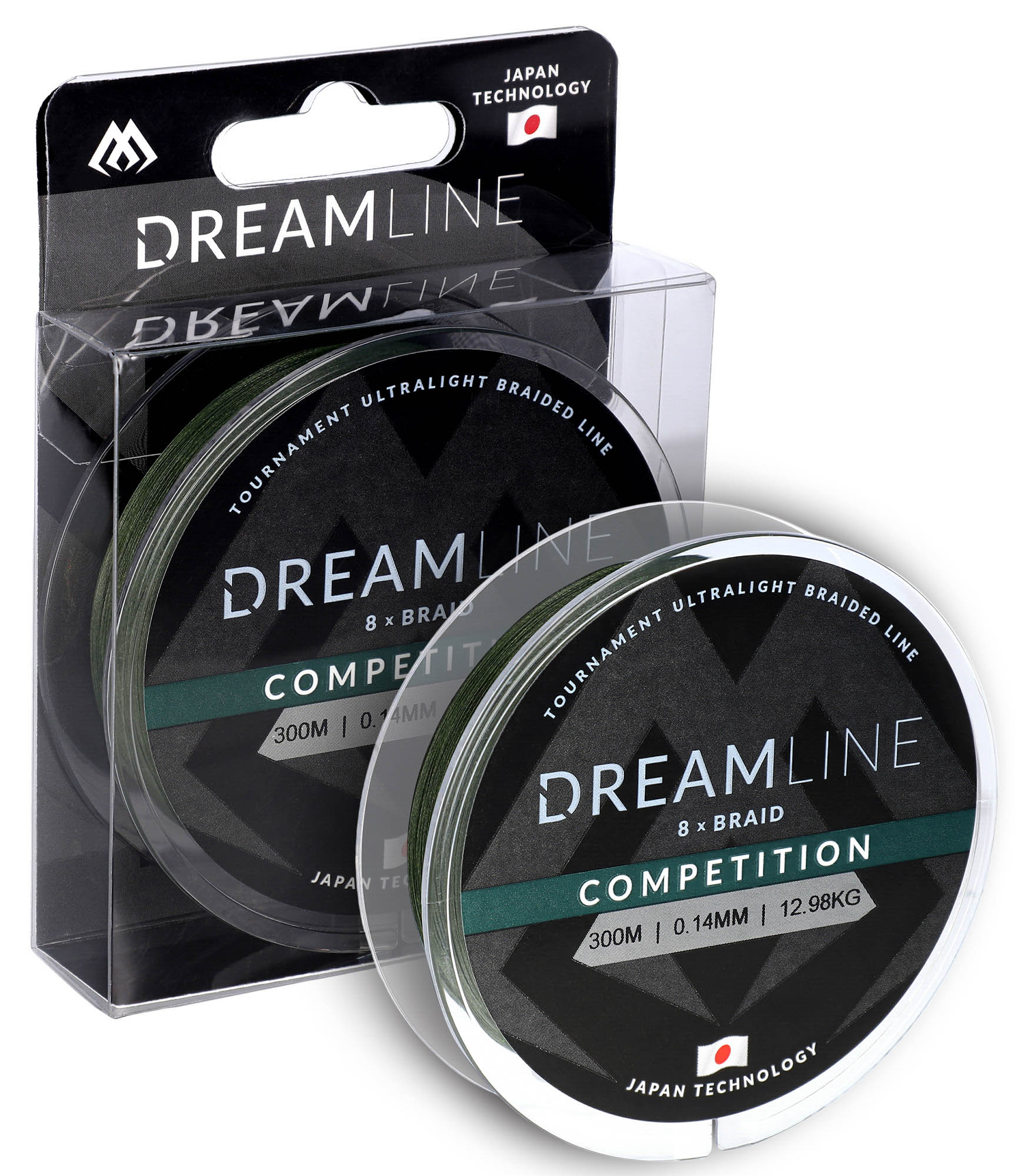 Mikado – PLECIONKA – DREAMLINE COMPETITION – 0.14mm/12.98kg/300m – ZIELONA – op.1szp.