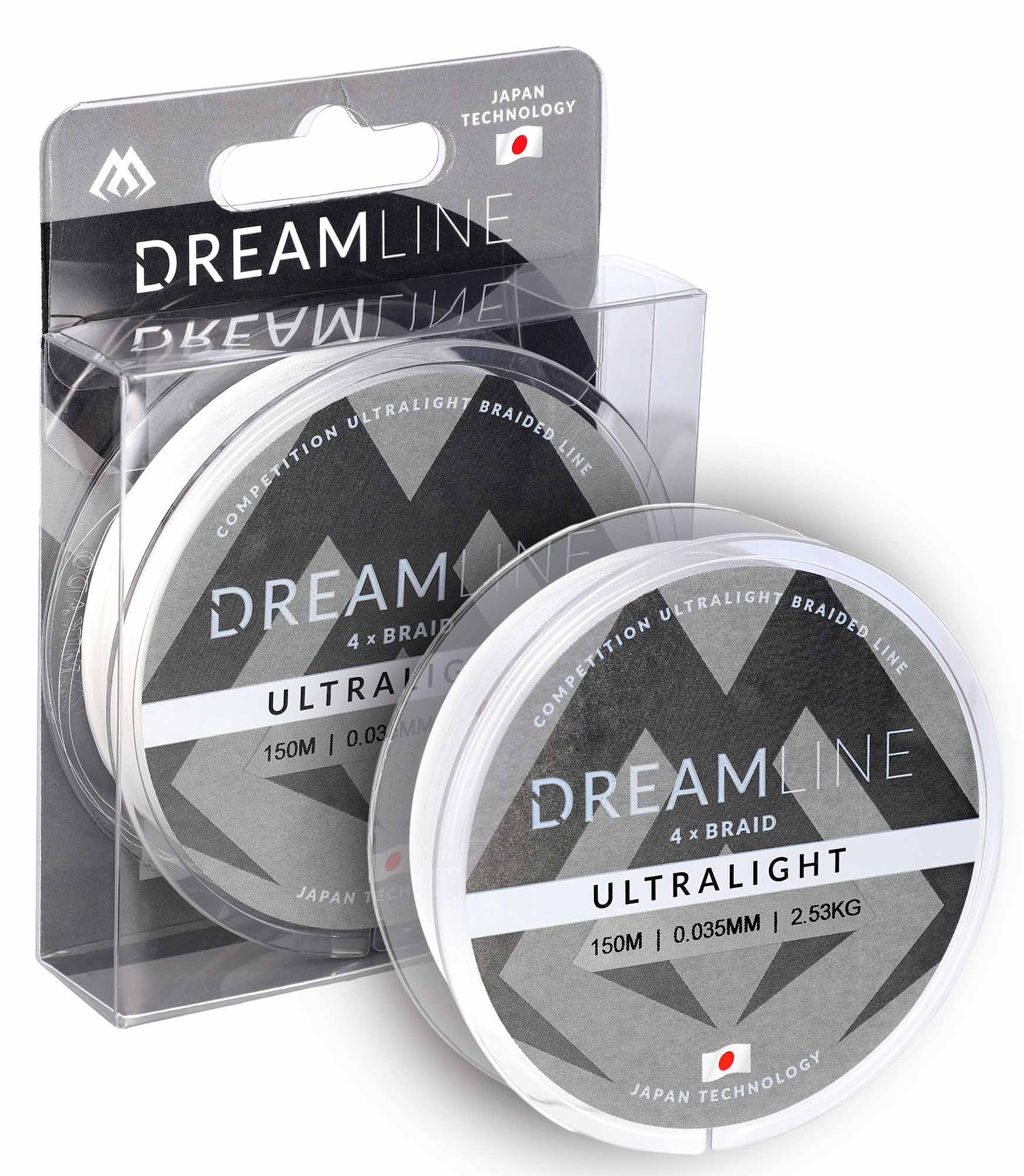 Mikado – PLECIONKA – DREAMLINE ULTRALIGHT – 0.035mm/2.53kg/150m – BIAŁA – op.1szp.