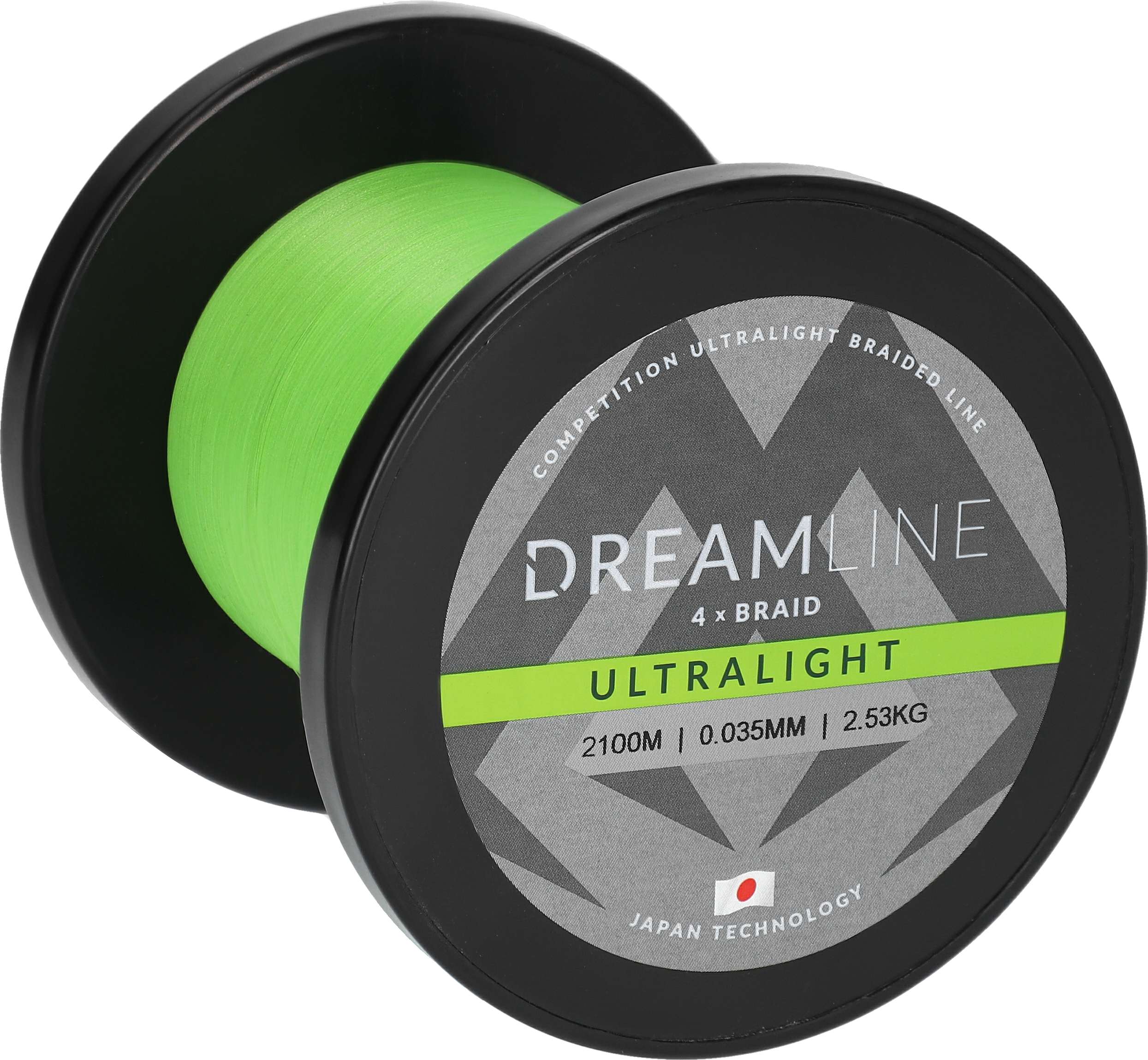 Mikado – PLECIONKA – DREAMLINE ULTRALIGHT – 0.047mm/3.87kg/2100m – FLUO ZIELONA – op.1szp.