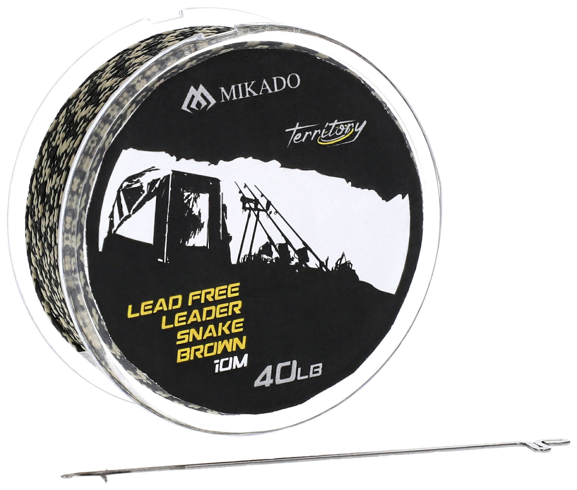 Mikado – PRZYPON – LEAD FREE LEADER – 40lbs/10m – JASNY CAMO – op.1szt.